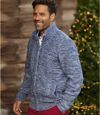 Melierte Strickjacke Casual Atlas For Men