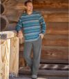 Schlafanzug aus Microfleece Atlas For Men