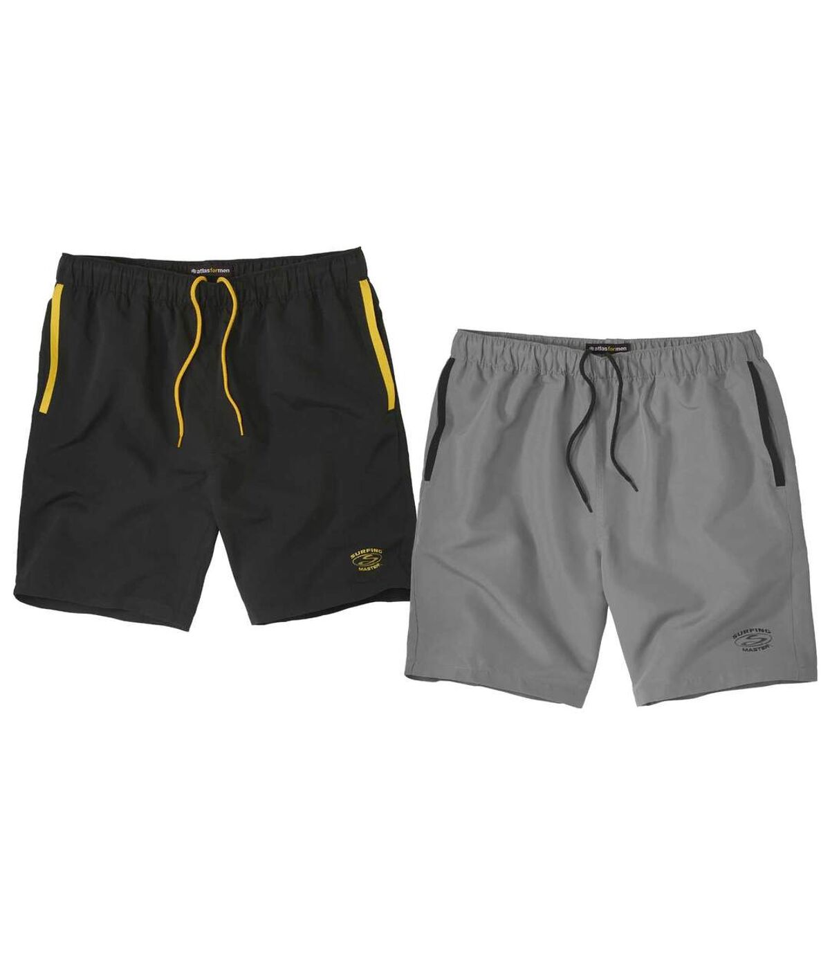 2er-Pack Shorts Sunny Beach aus Microfaser Atlas For Men