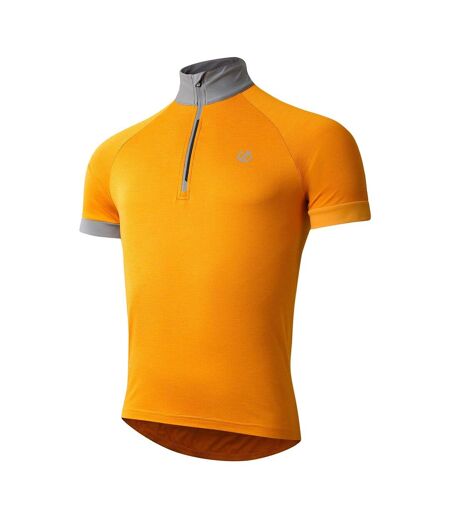 Maillot Pedal It Out Homme Orange Vif Chiné Dare 2B