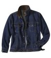 Men's Dark Blue Denim Jacket Atlas For Men