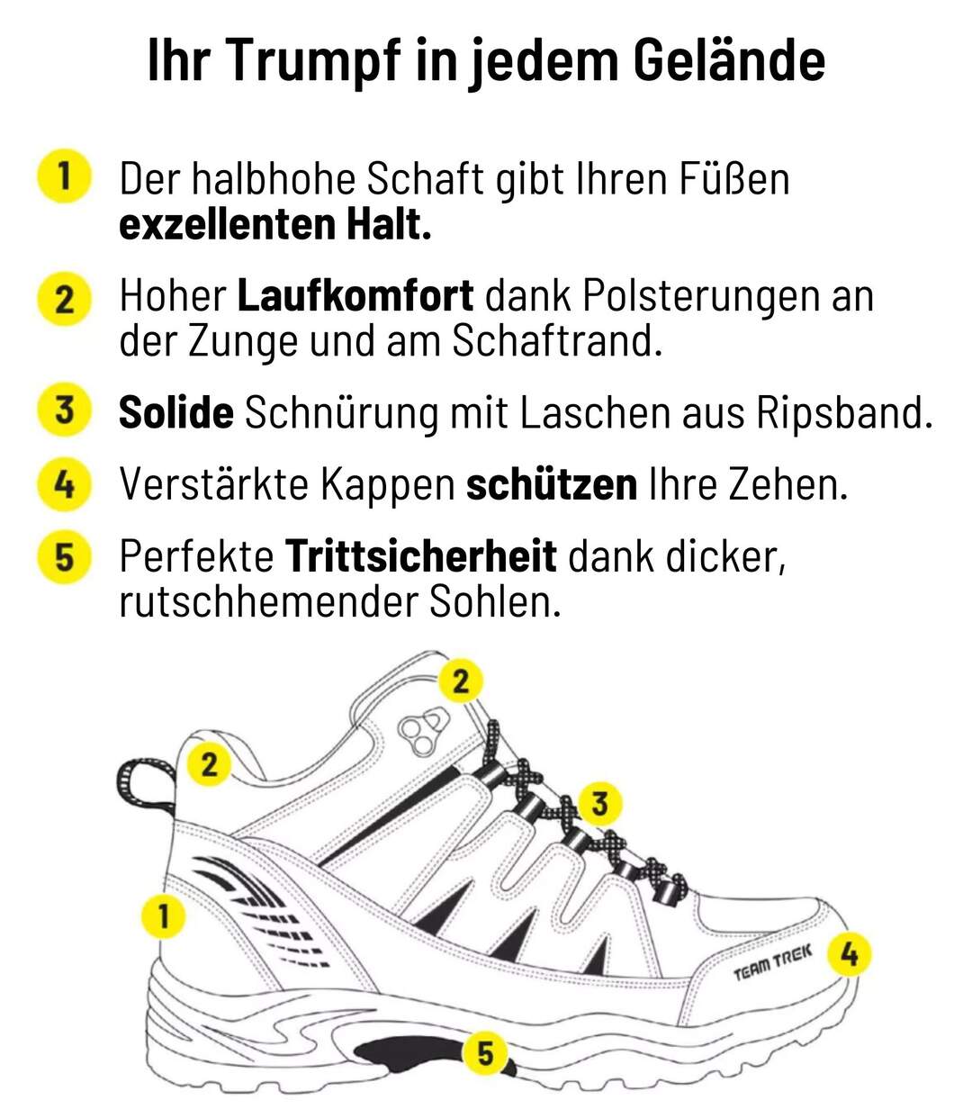 Die Wanderstiefel Team Treck(R)-4
