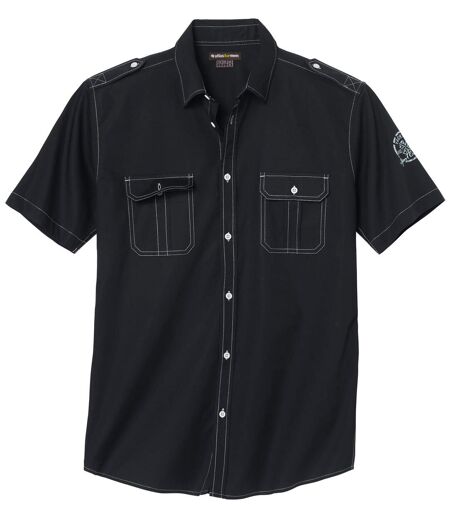 Chemisette Coupe Pilote Noire 