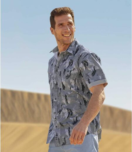 Men's Grey Summer Adventure Shirt