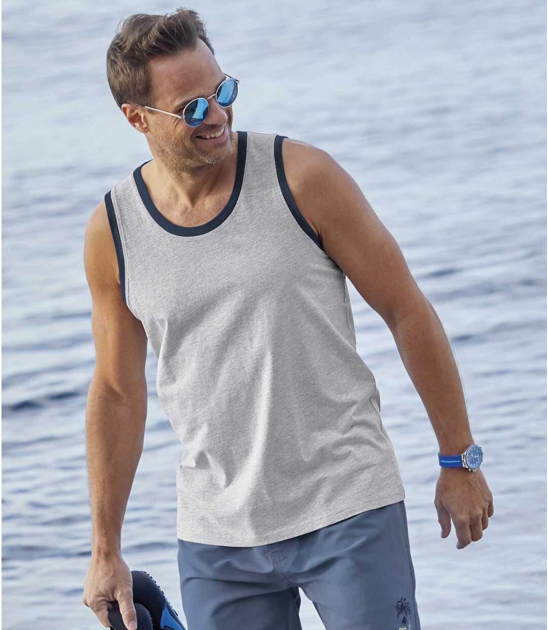 Sada 3 sportovních tílek Sunny Beach Atlas For Men