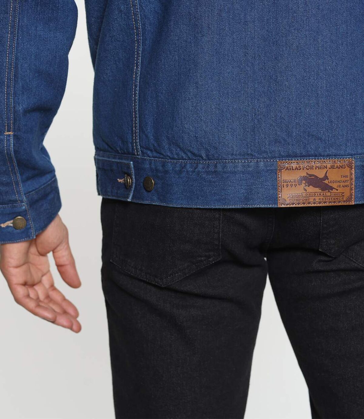 Men's Quilted Denim Jacket Atlas For Men