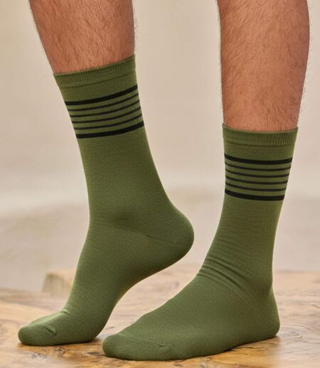 Lot de 4 Paires de Chausettes Rayées 