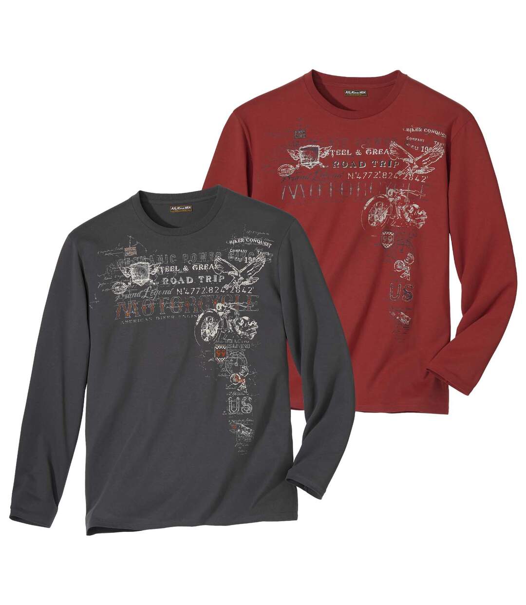 Set van 2 Road Trip longsleeves-1