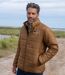 Men's Camel Multipocket Padded Jacket - Water-Repellent-3