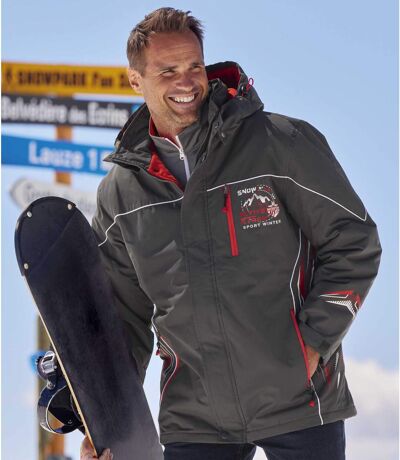 Lyžiarska bunda s kapucňou Winter Sport