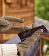 Women's Touchscreen Gloves - Taupe Atlas For Men