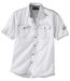 Men's White Short Sleeve Shirt