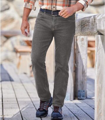 Jean Regular Taille Semi-Elastiquée