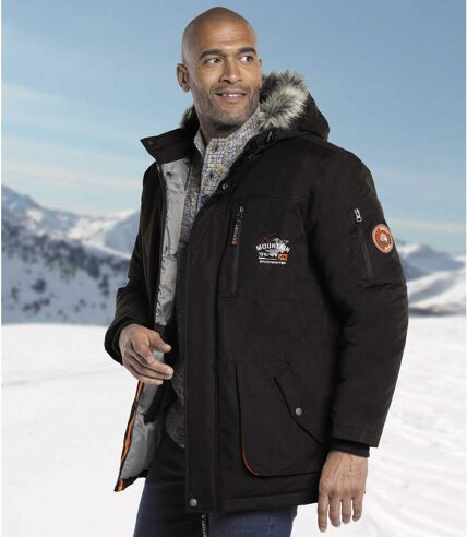 Parka Atlas for Men do arktické zimy s kapucí lemovanou umělou kožešinou
