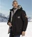 Atlas for Men® téli parka műszőrme kapucnival