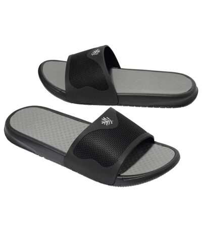 Men's Black Summer Mule Sandals