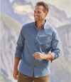 Men's Blue Country Shirt Atlas For Men