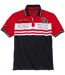 Sztreccs piké Racing galléros póló-3