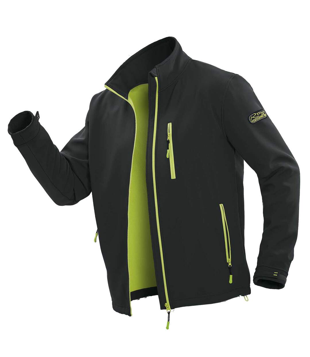 Blouson Softshell Doublé Micropolaire-3