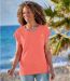 Lot de 2 Tee-Shirts Coton Unis-2