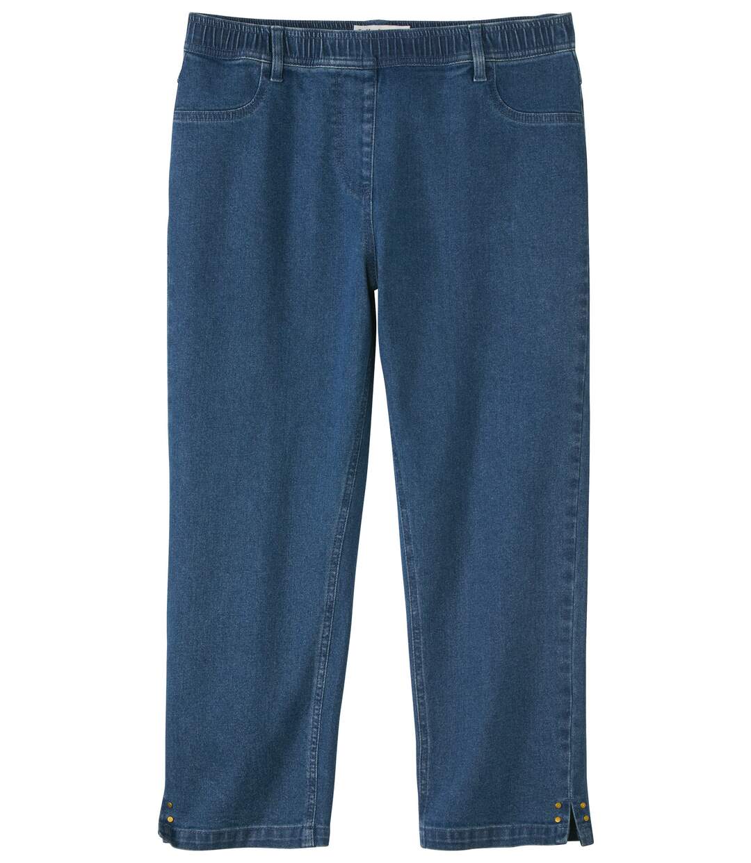 Pantalon Tregging 7/8e en Jean Stretch-2