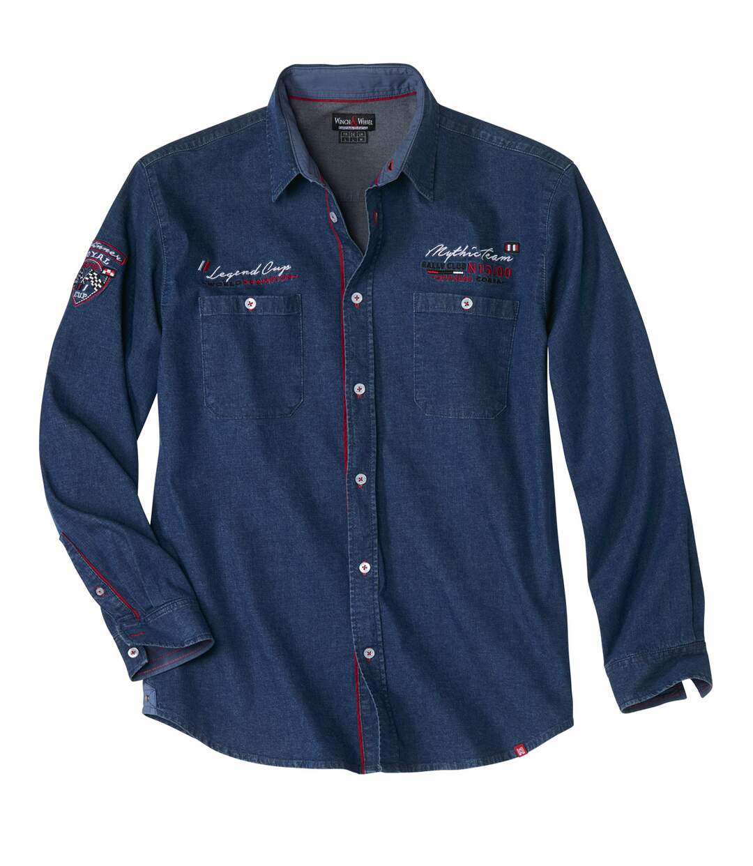 Denim overhemd Racing-10