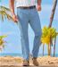Jean Regular Stretch Bleu Clair-1