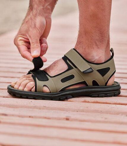 Pohodlné sandále na suchý zips Summer
