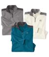 3er-Pack Microfleece-Pullover X-Trem Atlas For Men