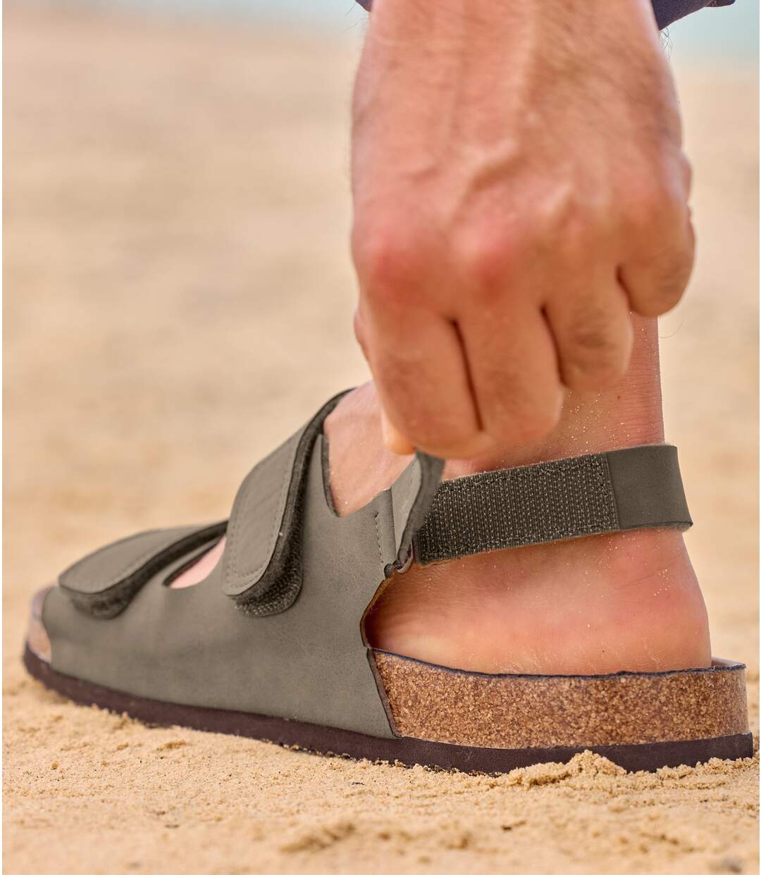 Allterrain sandalen met klittenband-3