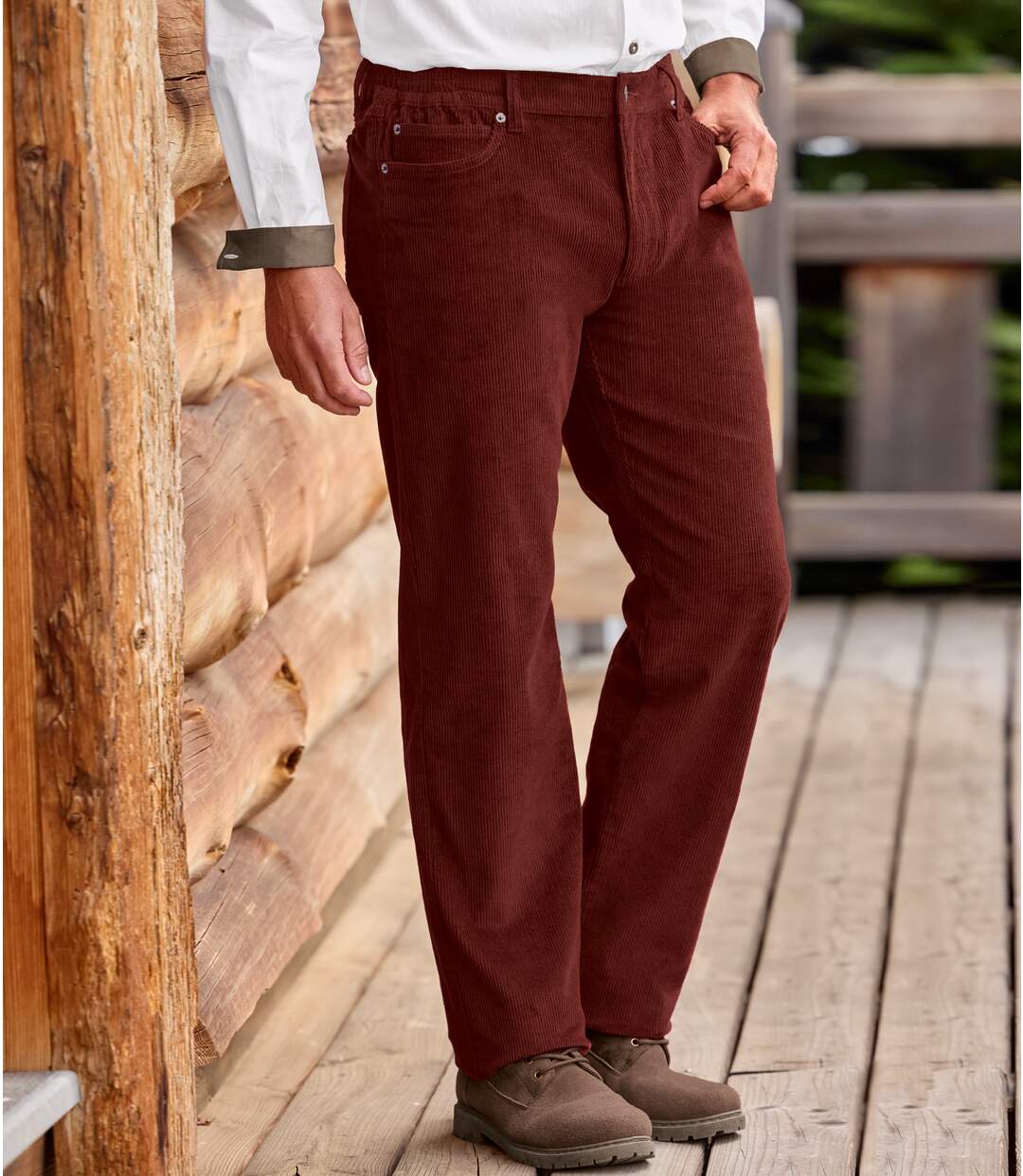 Pantalon Velours Stretch Chalet-1