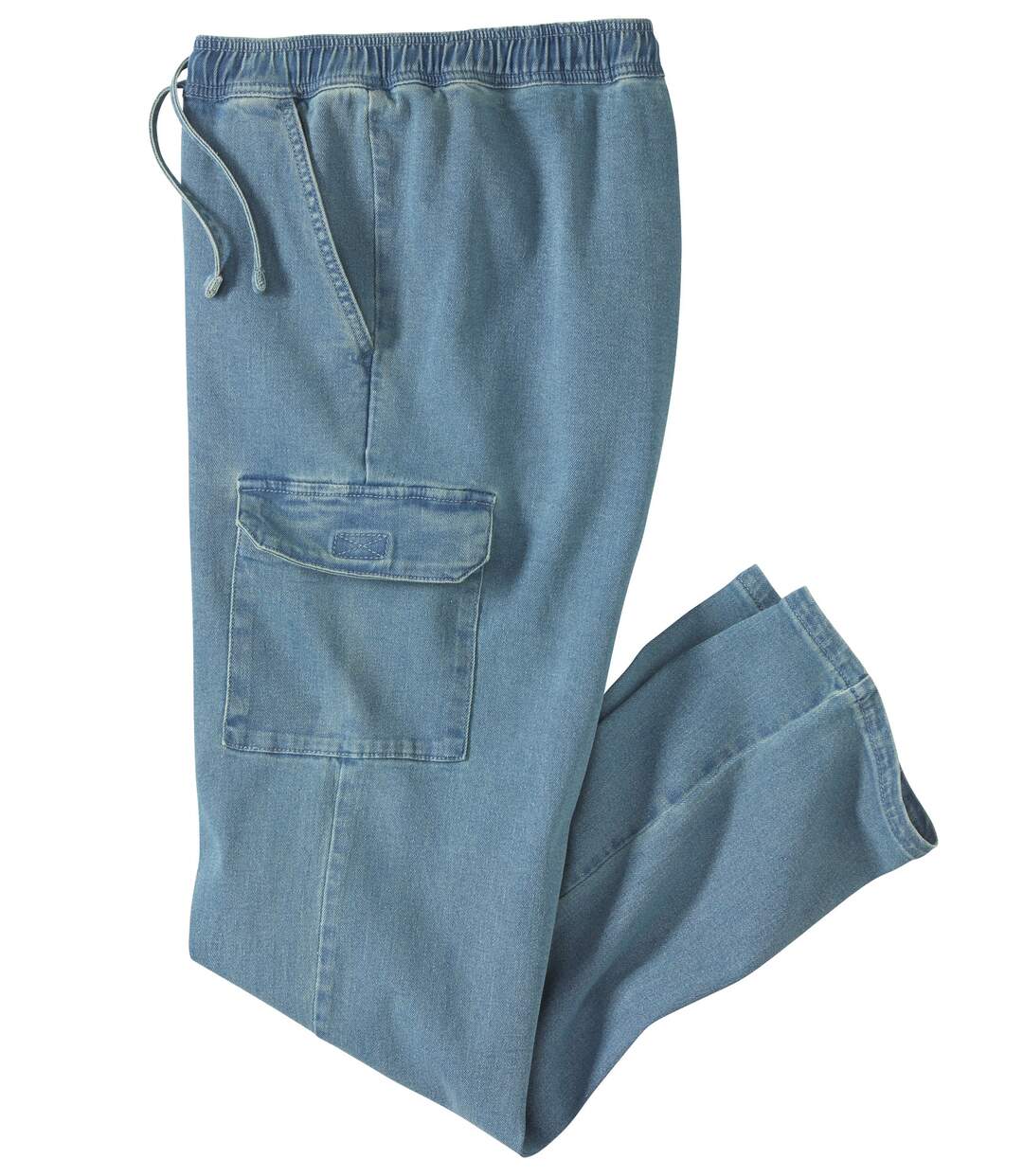 Jean Détente Cargo Bleu Clair 