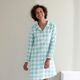 Chemise de nuit à carreaux-2