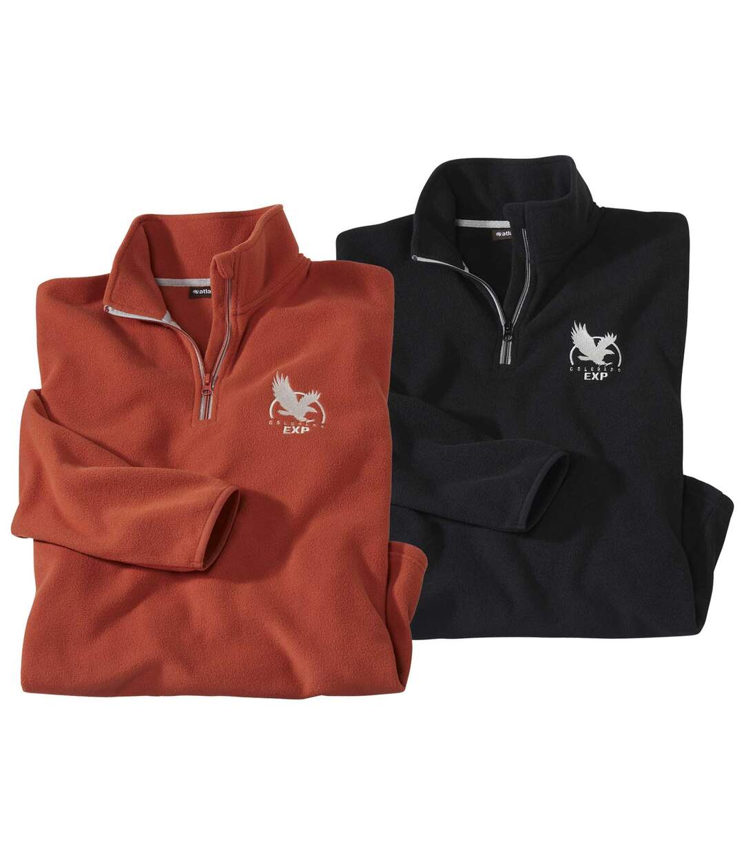 2er-Pack Pullover aus Microfleece