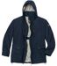 Men's Navy Multipocket Parka - Water-Repellent-10