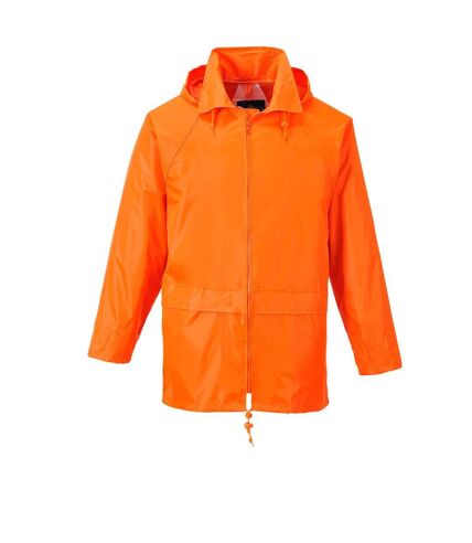 Portwest Mens Classic Raincoat (Orange) - UTPW1272