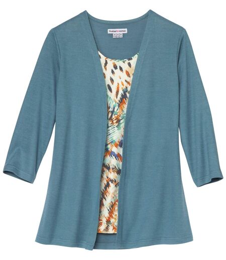 Tunique 2-en-1 Bleue 