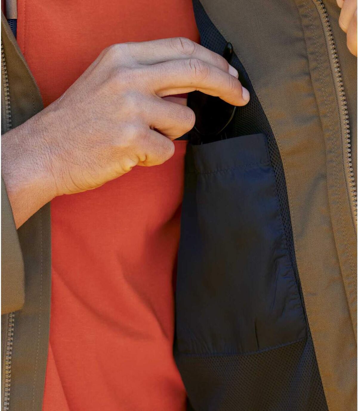 Men's Safari Jacket - Brown Atlas For Men
