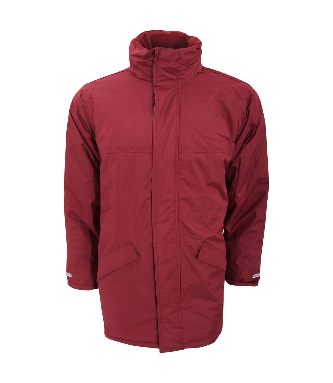 Result Mens Core Winter Parka Waterproof Windproof Jacket (Burgundy) - UTBC901