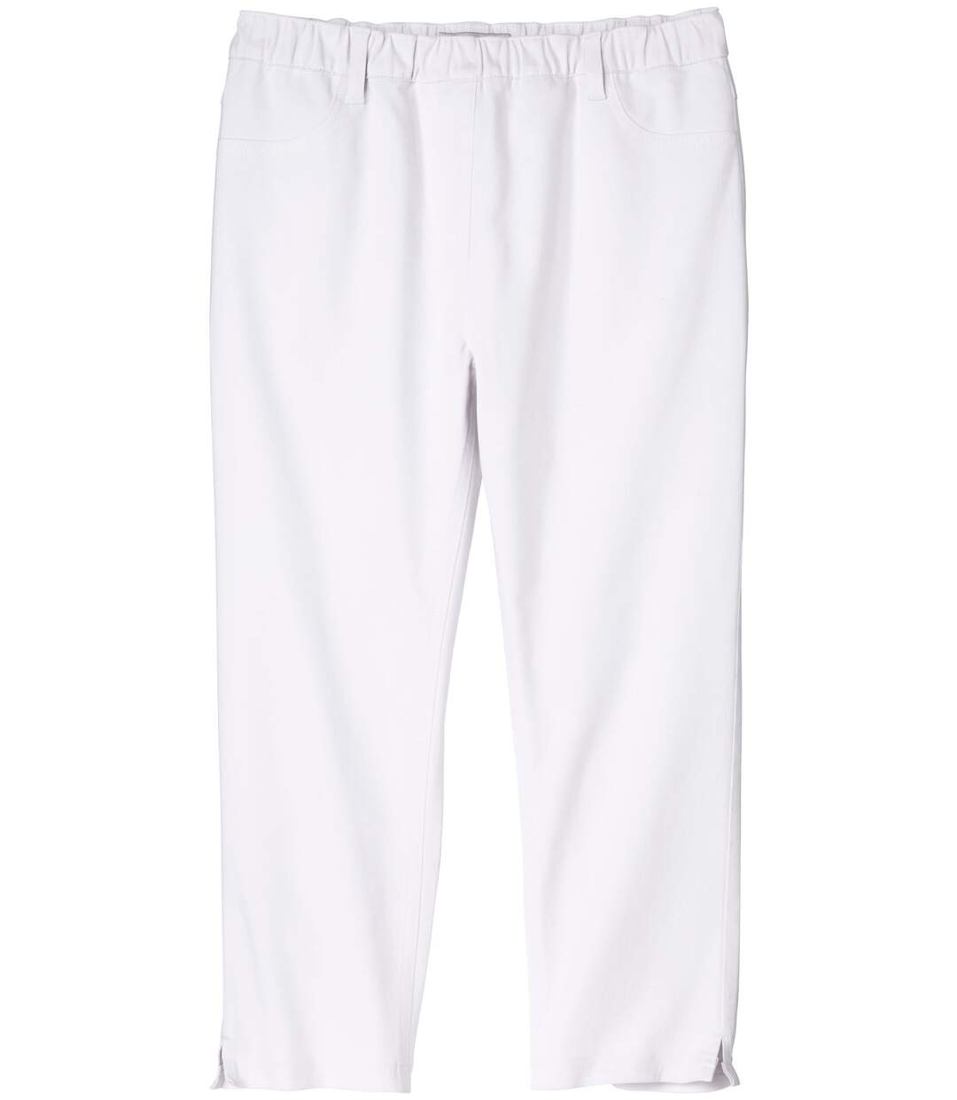 Pantalon Tregging 7/8e Blanc-4