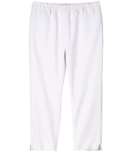 Pantalon Tregging 7/8e Blanc 