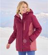Women's Pink Fleece-Lined Jacket - Water-Repellent  Atlas For Men