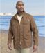Men's Desert-Style Safari Jacket - Full Zip