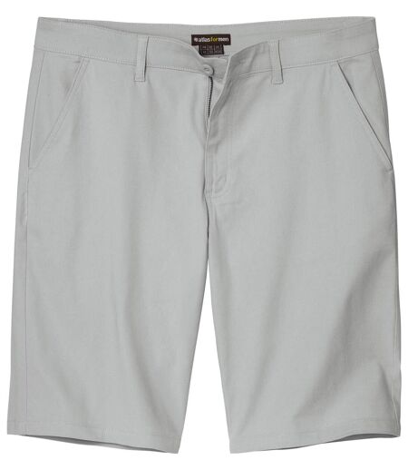 Jasnoszare bermudy chino