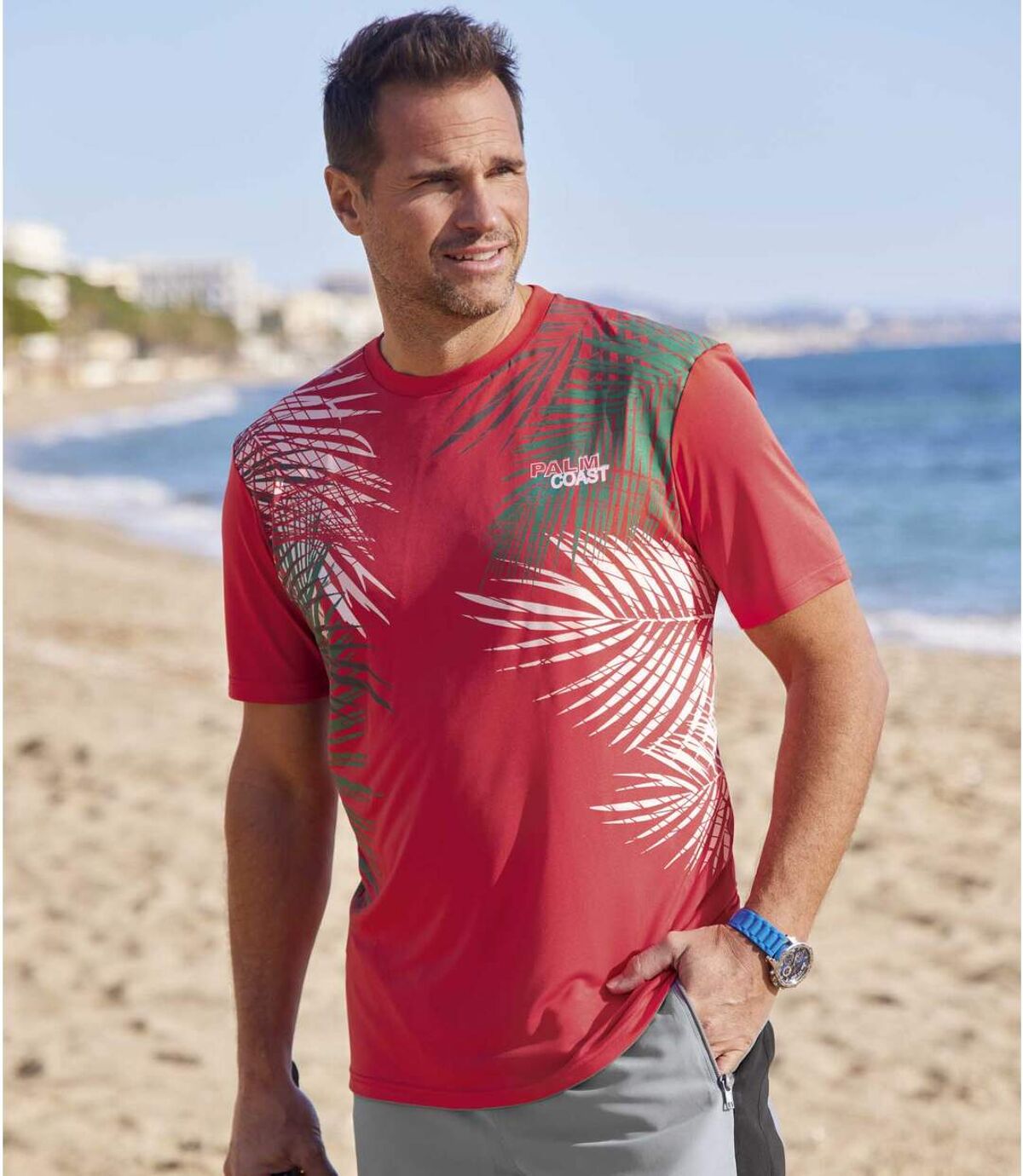 3er-Pack T-Shirts Palm Coast Atlas For Men