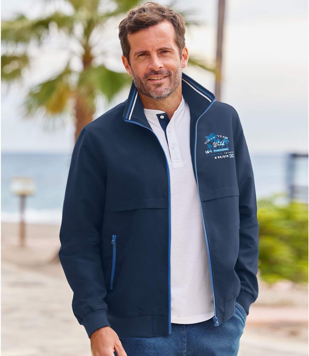 Blouson d’Été Microfibre Ocean Team