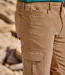 Pantalon Cargo en Velours Côtelé-1