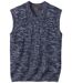 Men's Navy Knitted Vest 