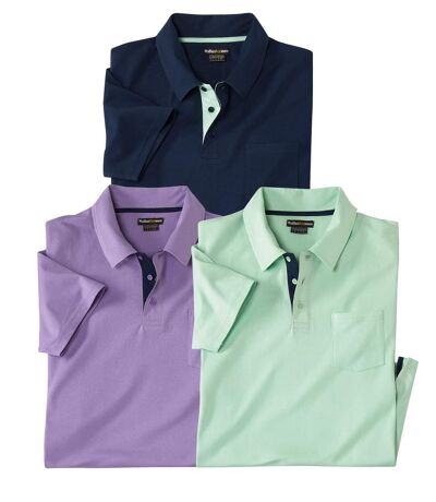 3er-Pack Poloshirts Casual