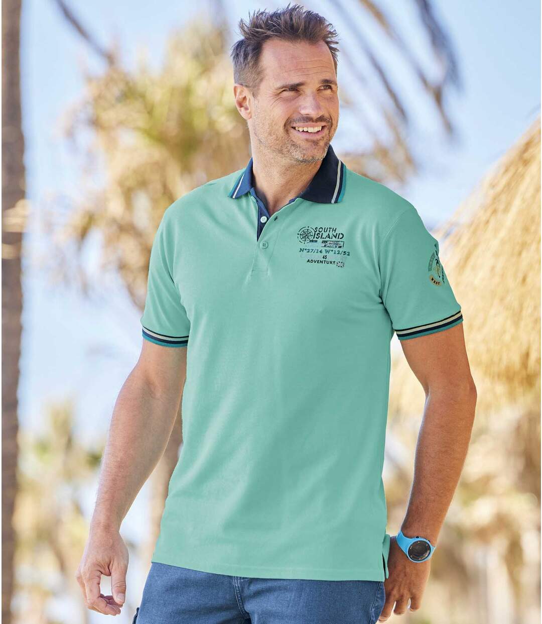 2er-Pack Poloshirts Crusoe Island-4